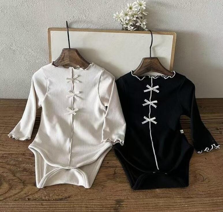 2024秋新入荷★ベビー服　ロンパース★66cm〜90cm 2色