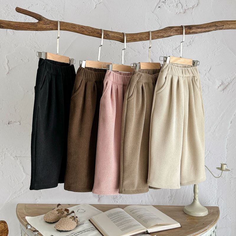 「2024」子供服★ズボン★ボトムス★裏起毛★韓国風子供服★5色90cm〜150cm