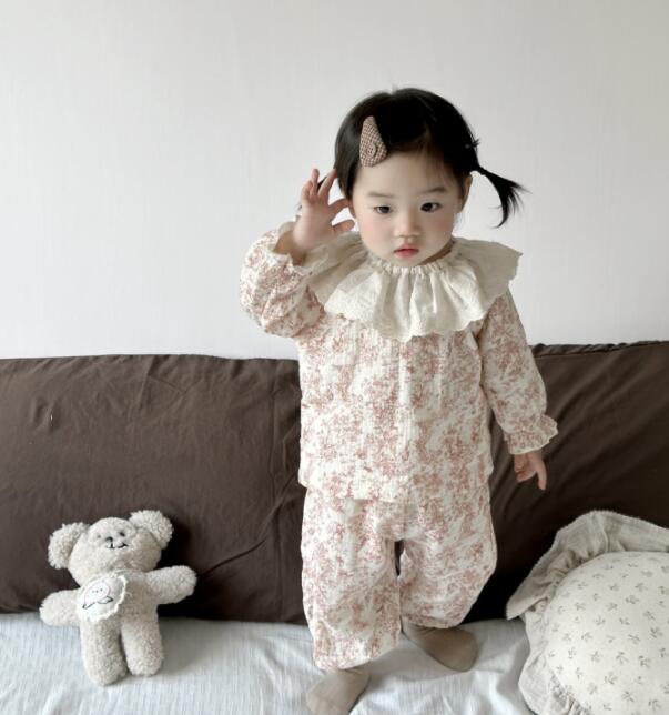 「2024」子供服★トップス+ズボン★セットアップ★韓国風子供服★部屋着★3色73cm〜100cm