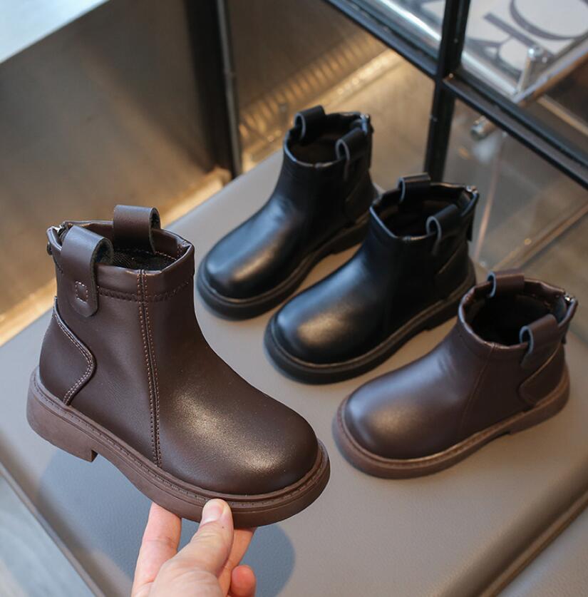 「2024」靴★子供靴★キッズ靴★シューズ★キッズ★ショートブーツ★2色26#〜36#