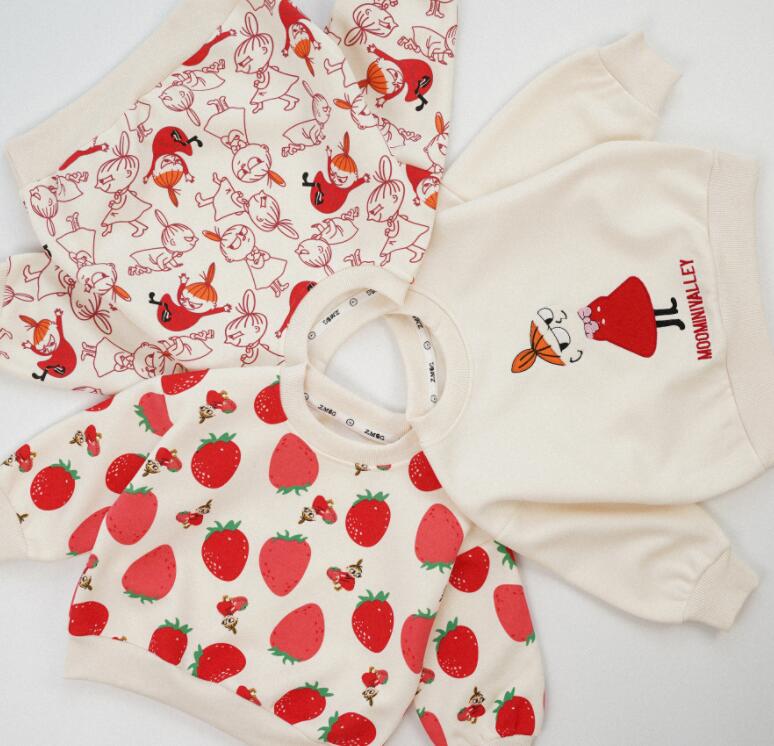 2024秋新入荷★子供服　トレーナー★80-130　3柄