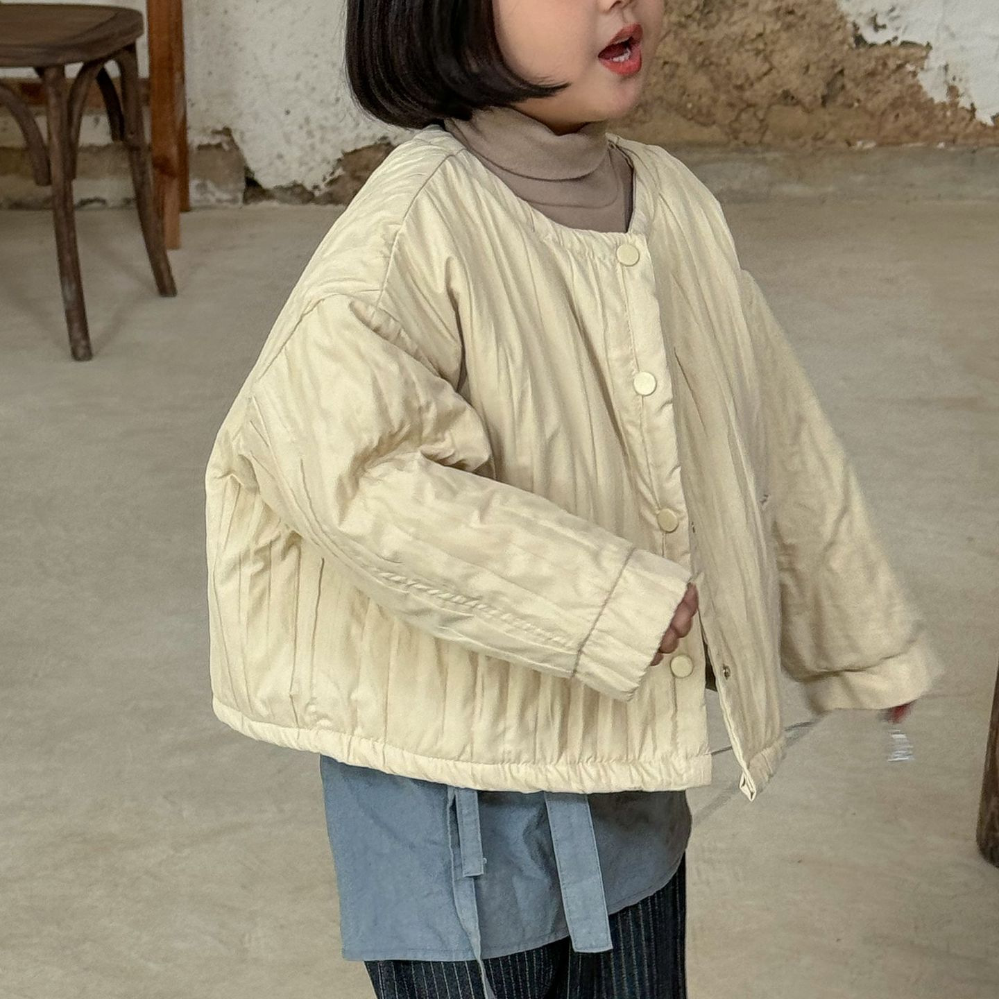 2024秋冬新作★子供服 　コート★90cm〜140cm 2色