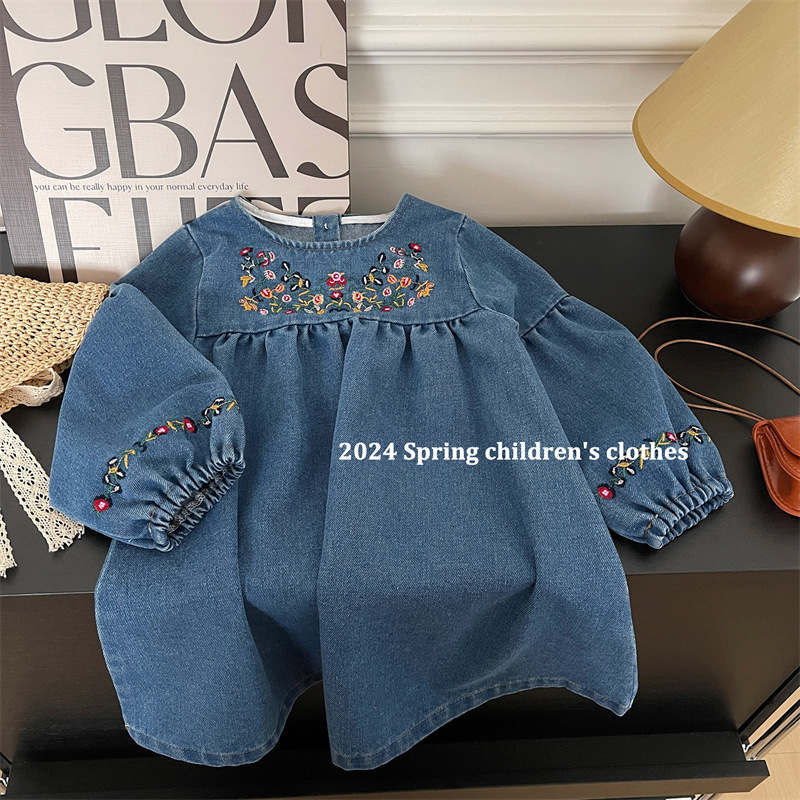 2024★春秋新作★韓国風子供服★ワンピース★90cm〜140cm