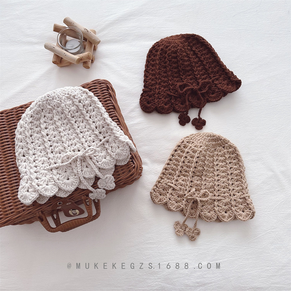 2024★キッズ帽子★ハット★キャップ★52CM 4色