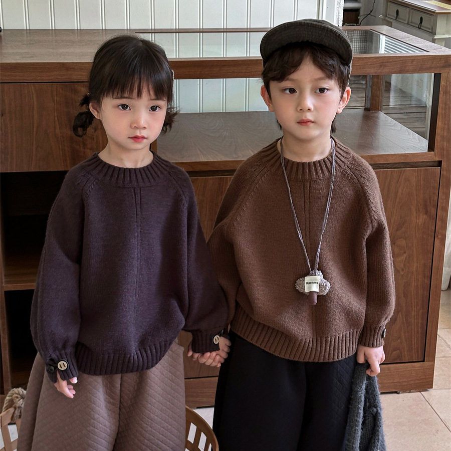 2024秋冬新品★子供服　セーター★80cm〜140cm 3色