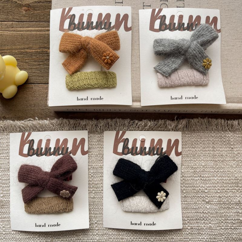 雑貨★子供用髪飾り　ヘアビン★アクセサリー★4色