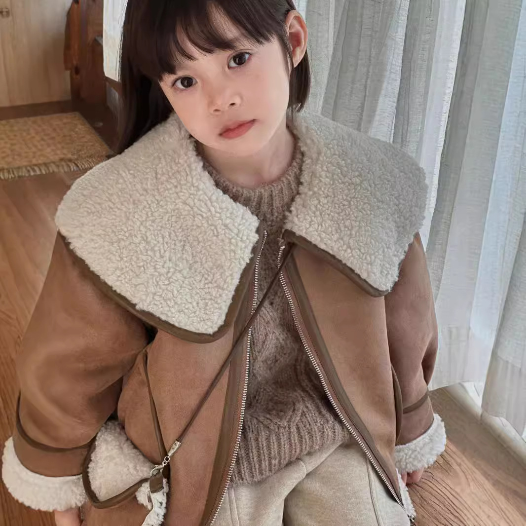 2024★秋冬新作★韓国風子供服★コート★90cm〜150cm
