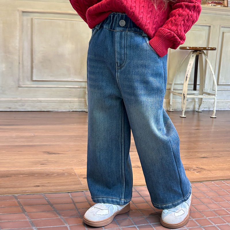 2024秋冬新品A★子供服　ズボン　裏起毛★90cm〜160cm