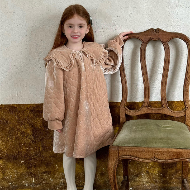 2024冬新品CL★子供服　ワンピース★90cm〜140cm