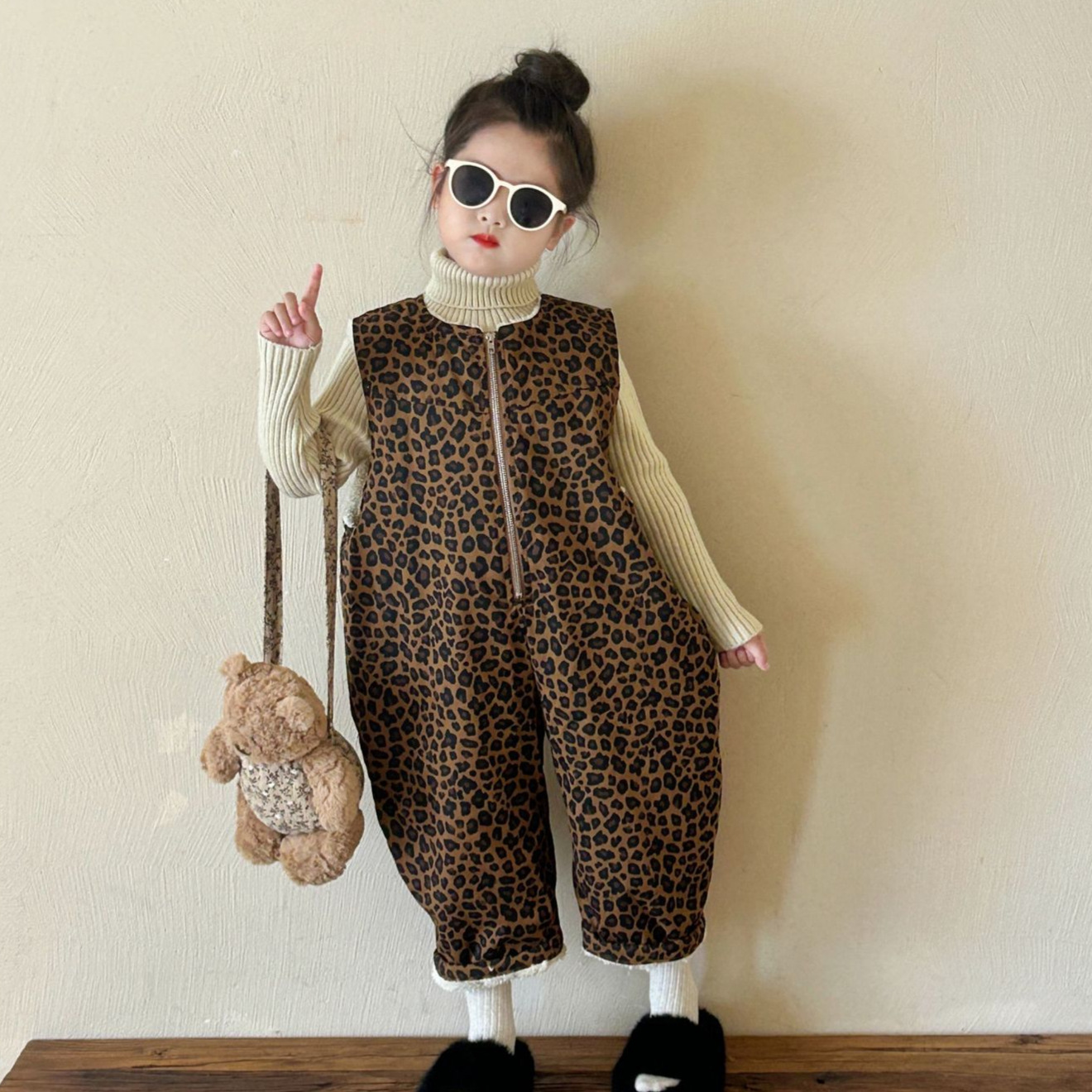 「2024」子供服★トップス★ニット★連体服★韓国風子供服★2色90cm〜140cm