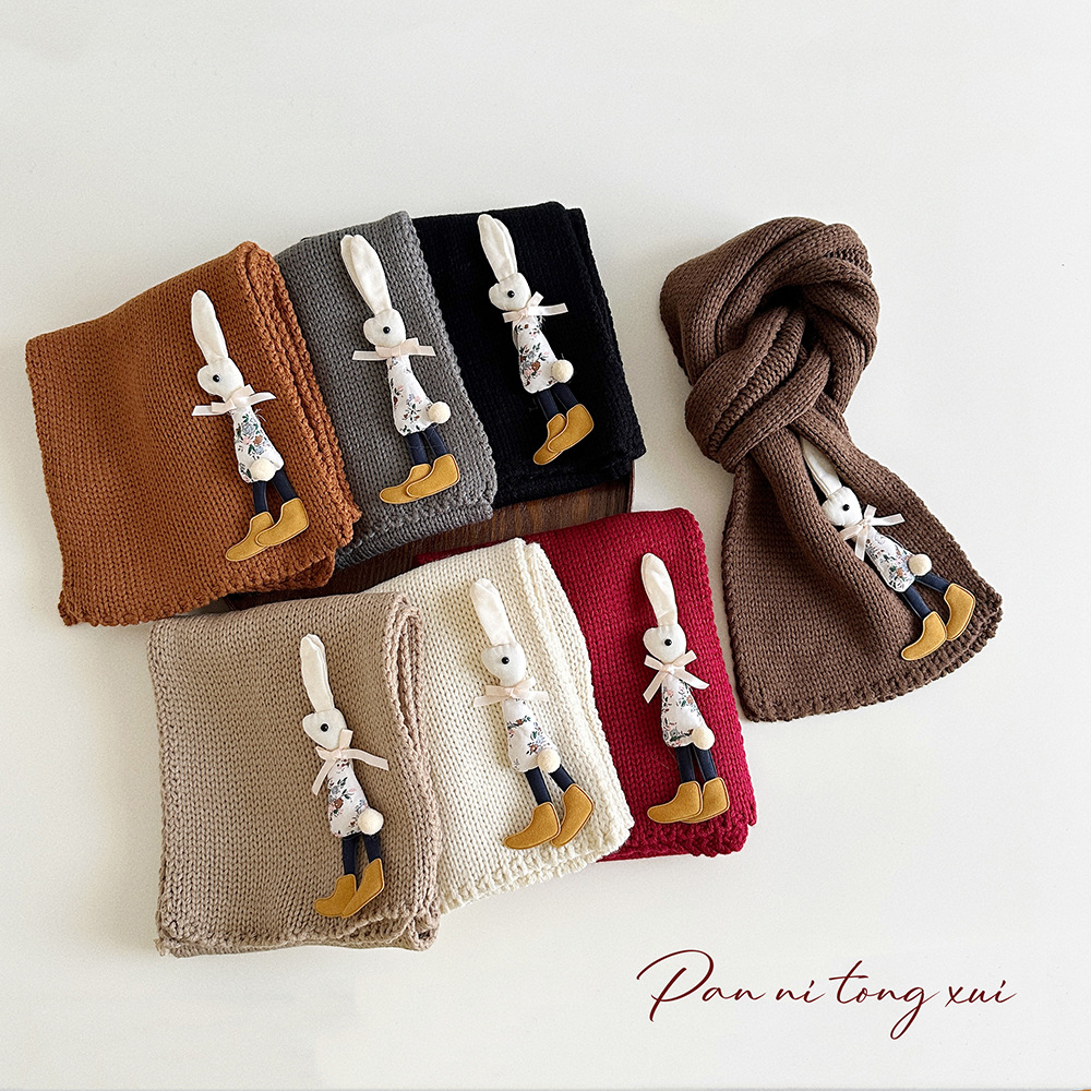 「2024」★子供用★マフラー★防寒★襟巻き★ネックウォーマー★キッズ★暖かい★7色