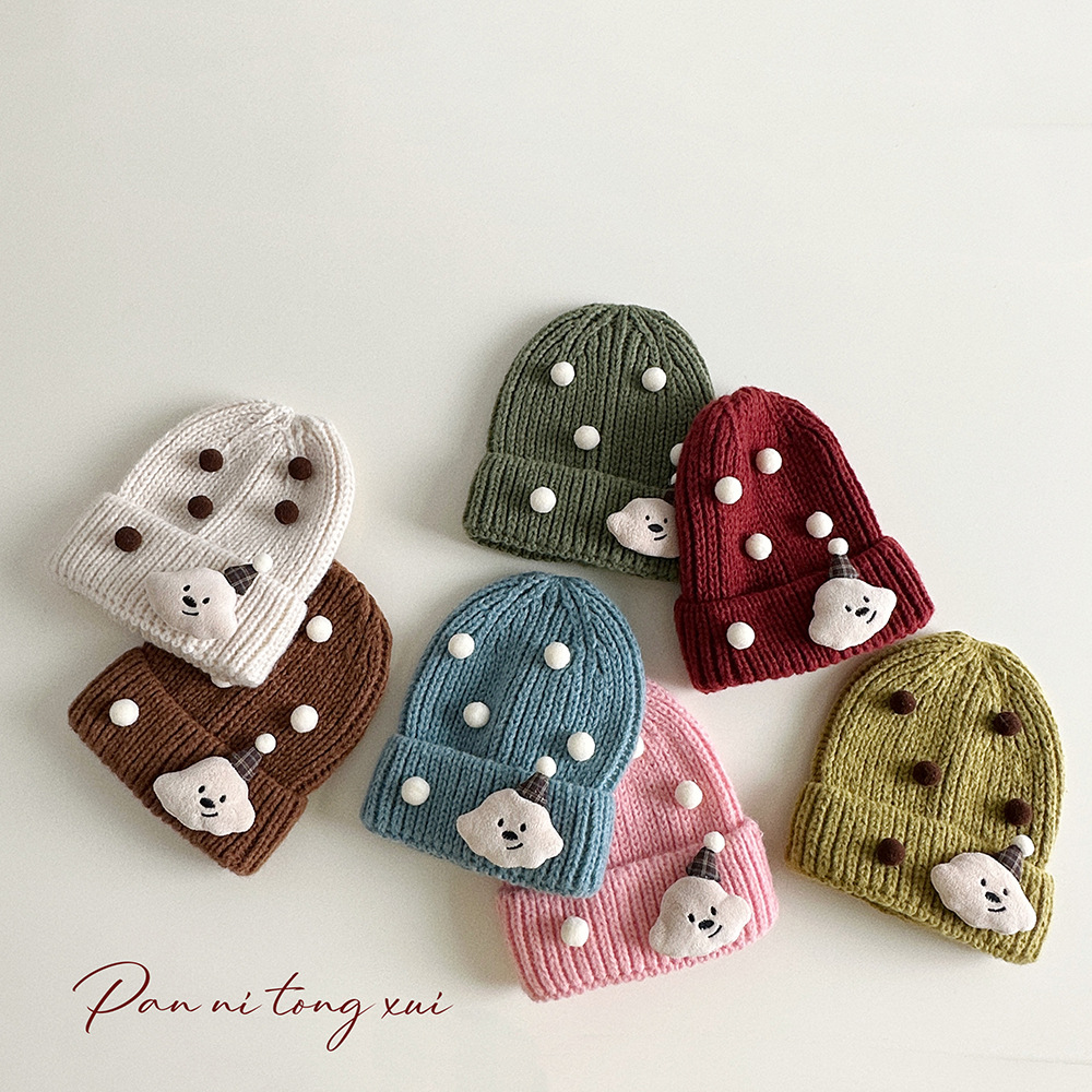 「2024」子供用★大人用★帽子★ニット帽子★防寒★暖かい★11色