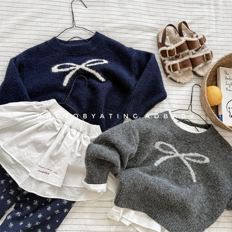 2024★秋冬新作★韓国風子供服★セーター★80cm〜130cm 2色