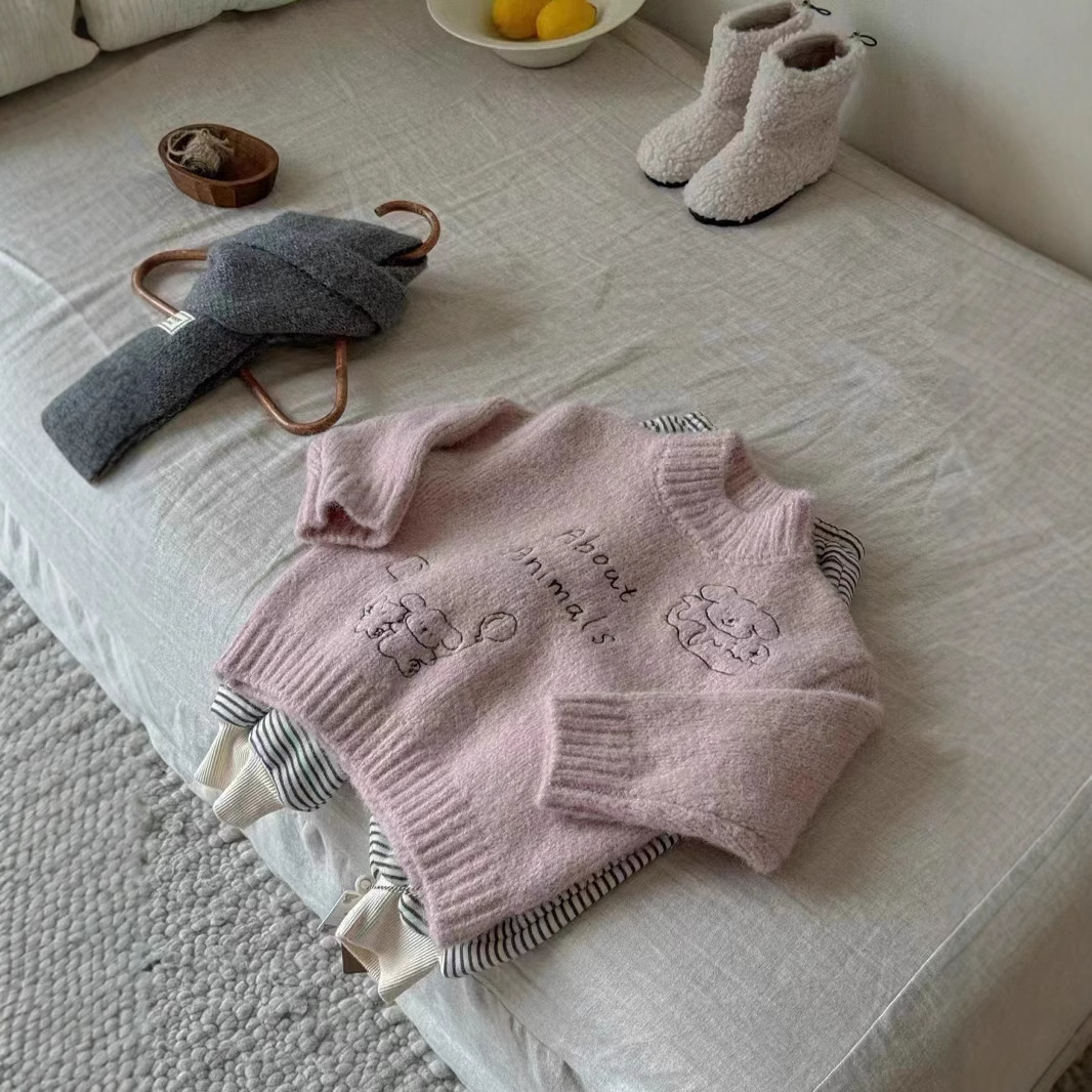 2024年冬新★子供服　セーター★80cm〜130cm 2色