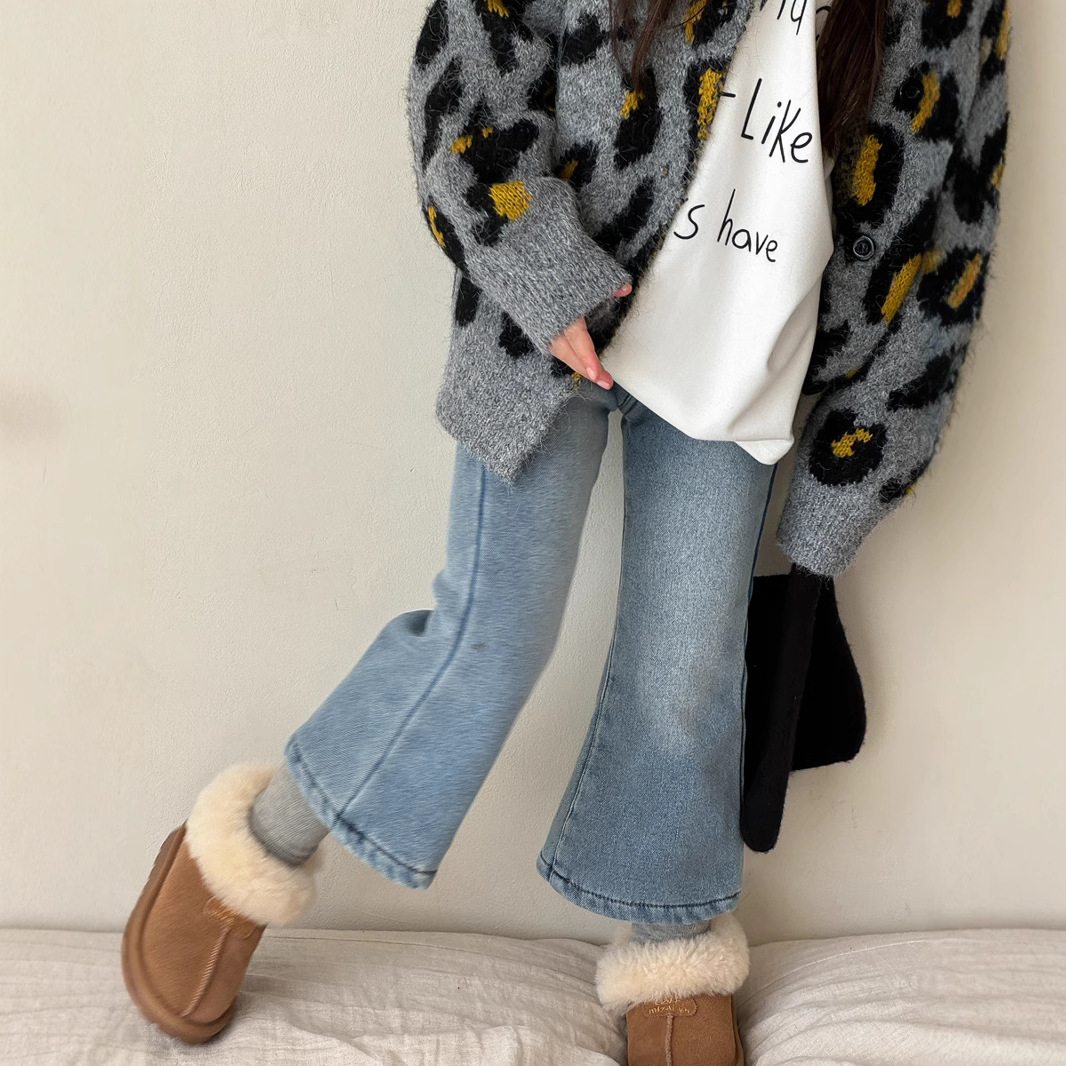 2024冬新入荷Y★子供服　デニムズボン★90cm〜150cm