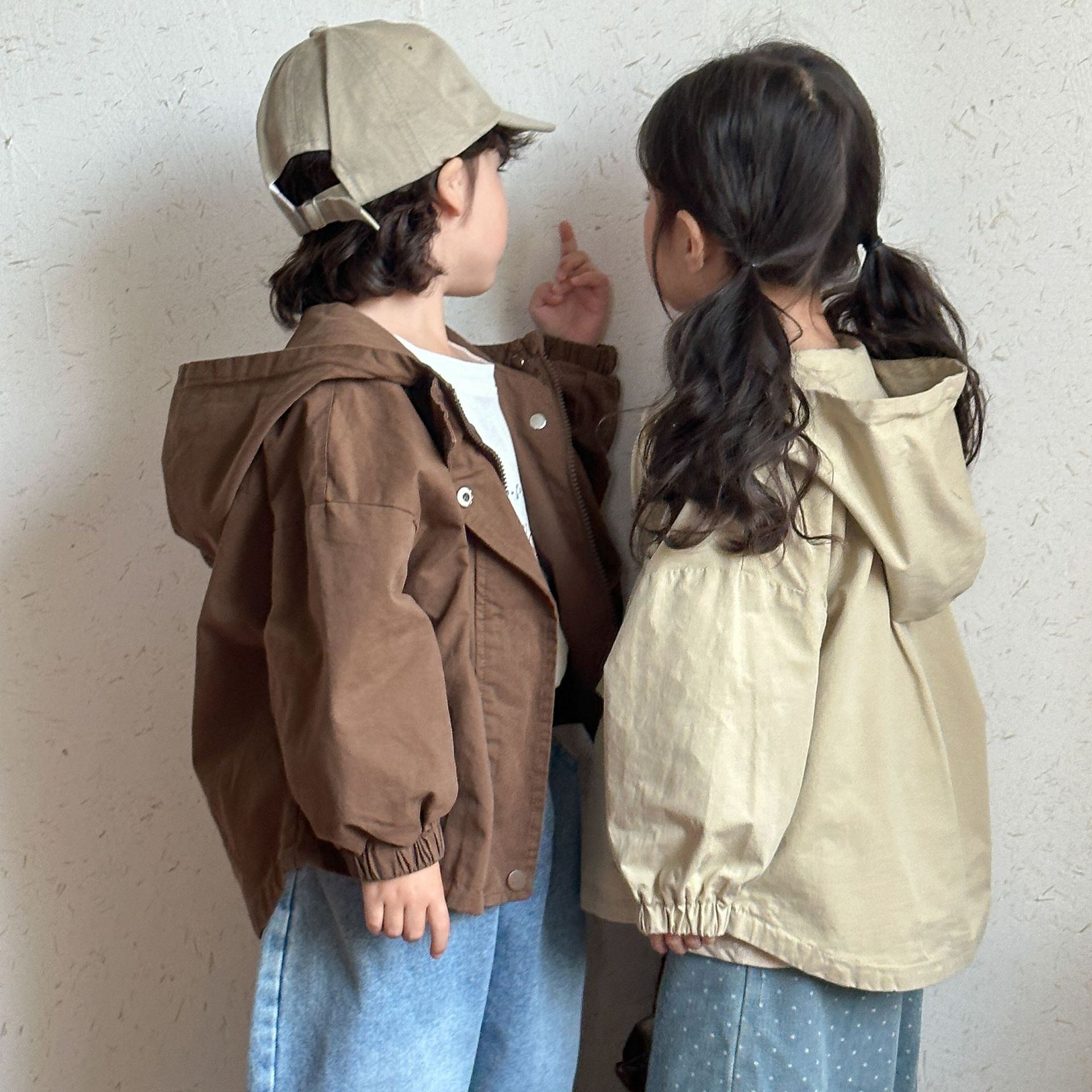 2025春新品★子供服 　コート★80cm〜150cm 2色