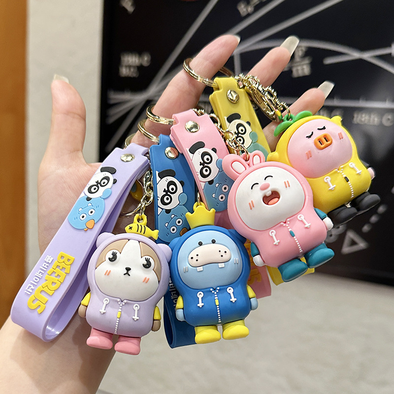 ★可愛いキーホルダー　装飾品★キーチェーン★8色