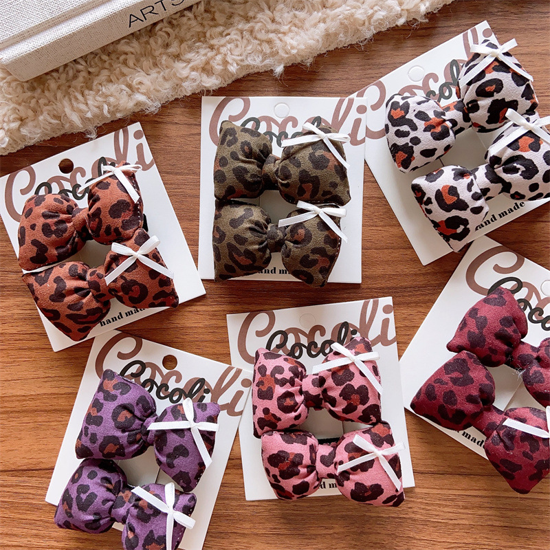 雑貨★子供用髪飾り　ヘアビン★アクセサリー★6色