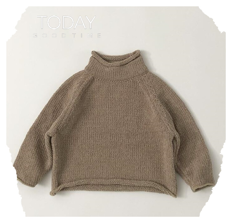 「2024」子供服★トップス★ニット★セーター★韓国風子供服★80cm〜130cm