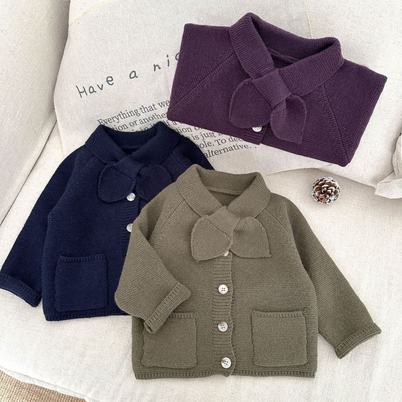 2025新作LL★子供服　カーディガン★73CM〜110cm 3色