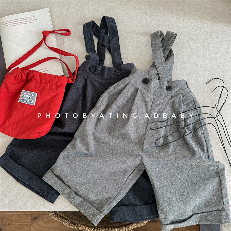 「2025」子供服★吊りズボン★サロペット★韓国風子供服★2色80cm〜130cm