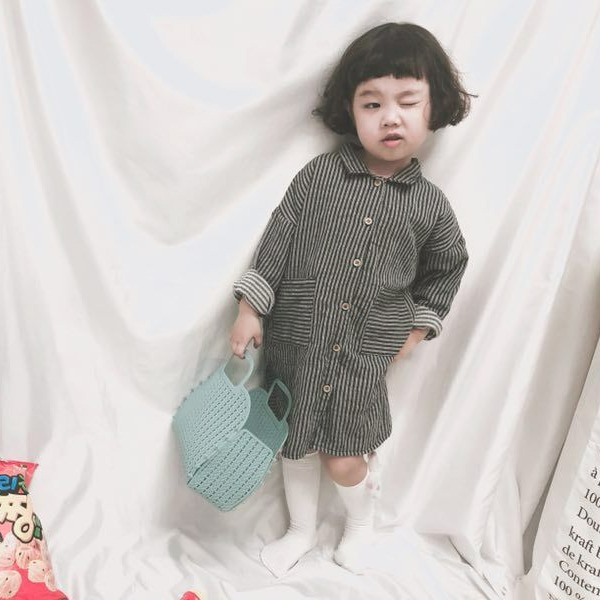 2025新品SL★子供服　 ロングシャツ★90cm〜140cm