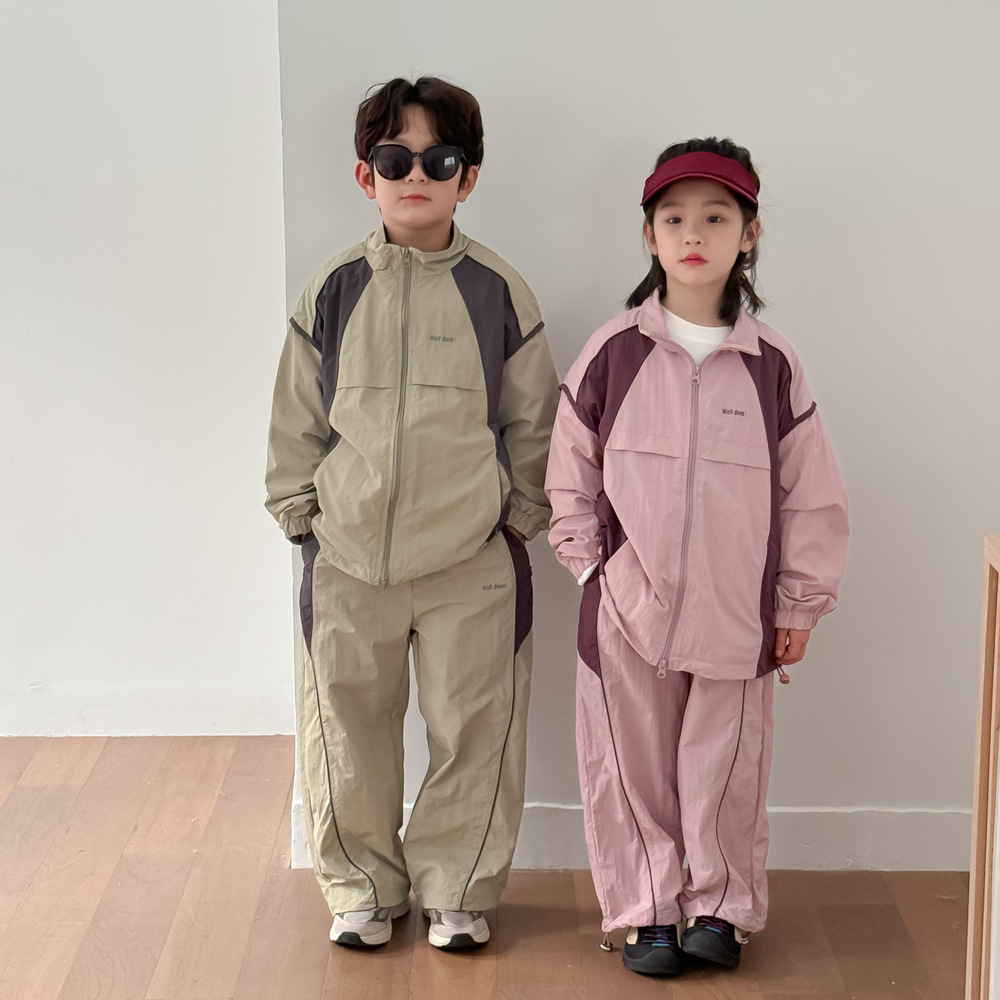 2025新作MXM★子供服　セットアップ★90cm〜150cm 2色