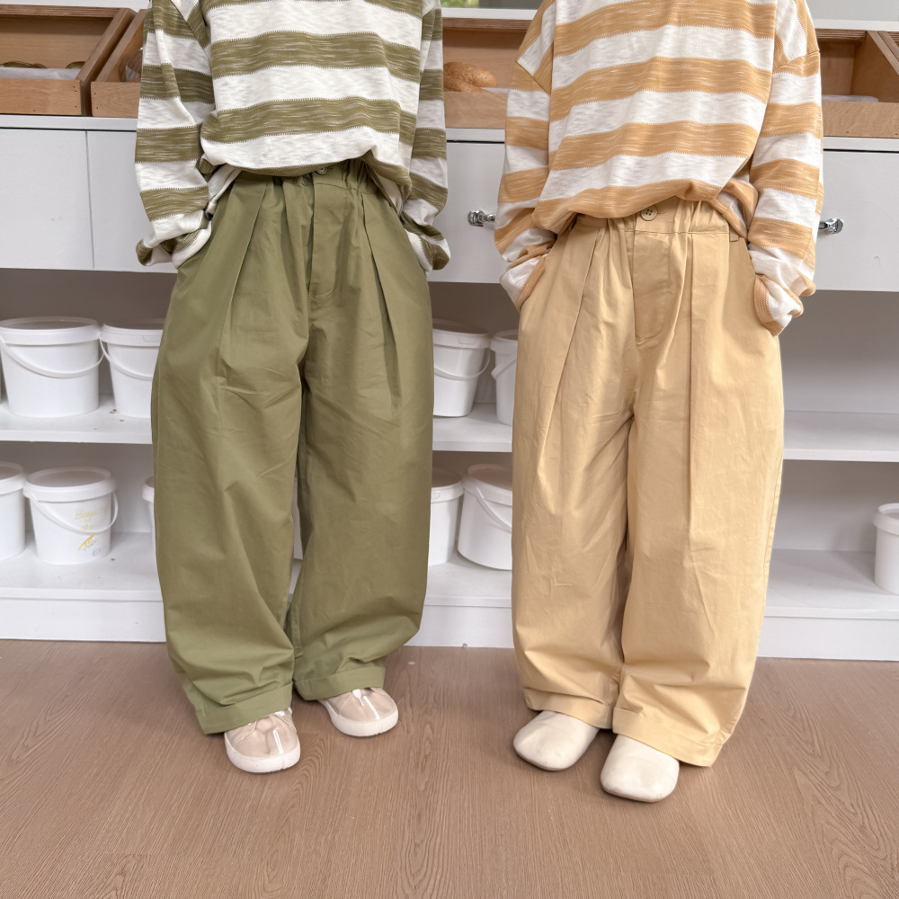 2025春新作MXM★子供服　ズボン★90cm〜150cm 2色