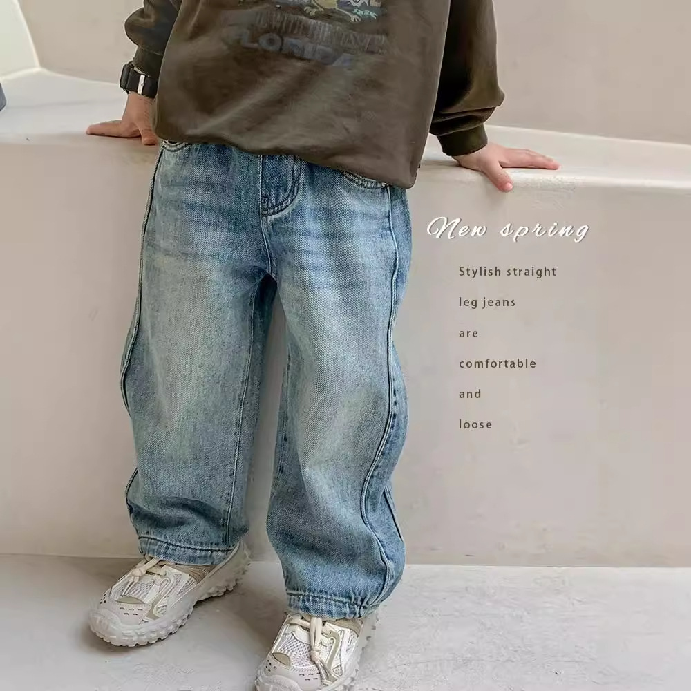 「2025」子供服★ズボン★ボトムス★ジーンズ★韓国風子供服★90cm〜150cm