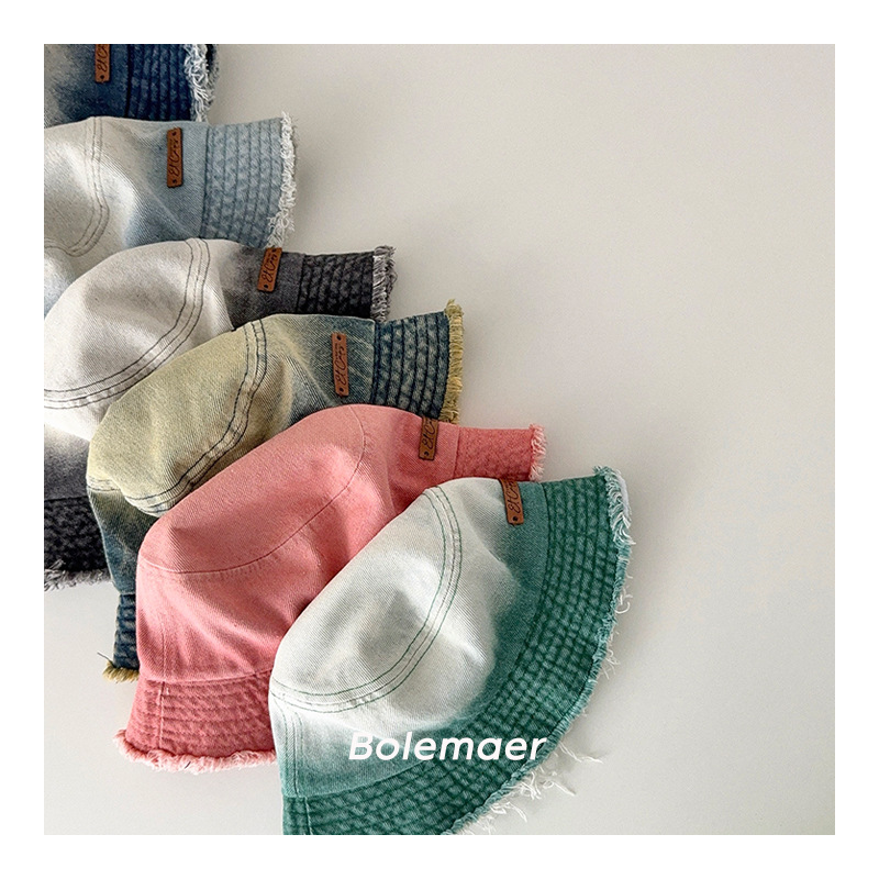 「2025」子供用★帽子★キャップ★キッズ★デニム★バケットハット★9色