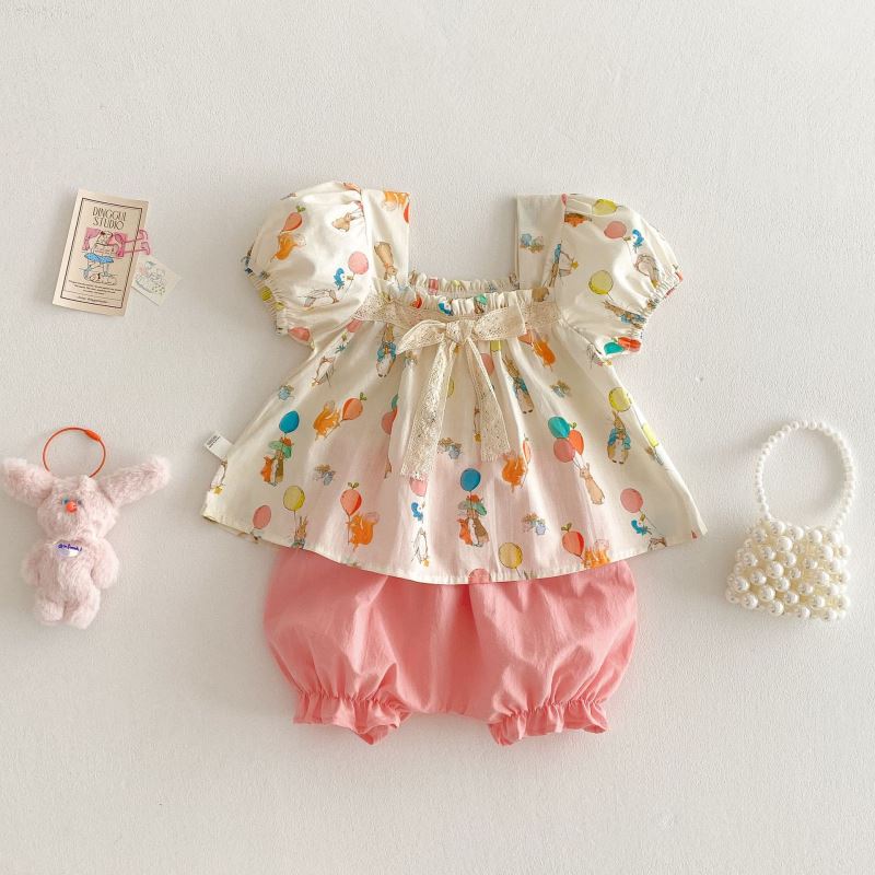 「2025」子供服★トップス+パンツ★セットアップ★韓国風子供服★73cm〜110cm