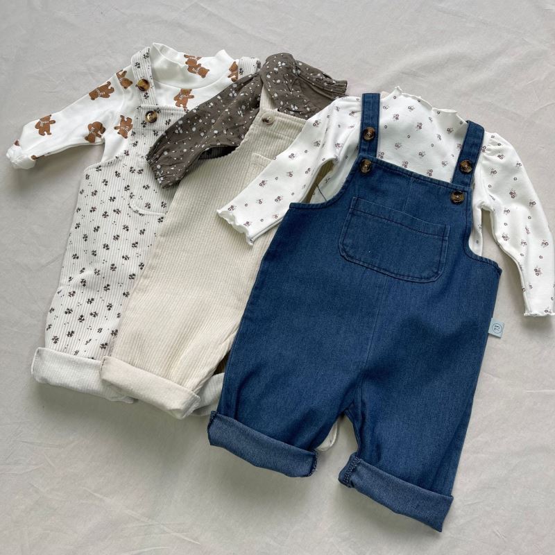 2025新品★子供服　サロペット★73CM〜100cm 3色