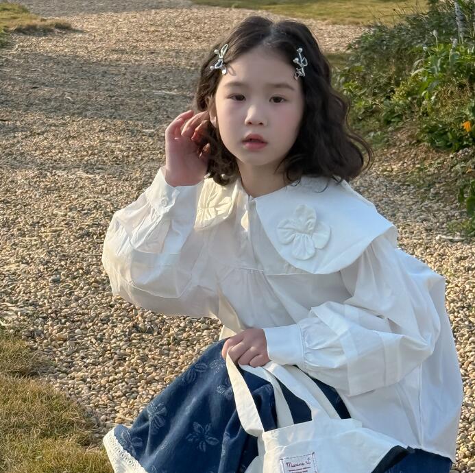 2025★春秋新作★韓国風子供服★シャツ★90cm〜150cm