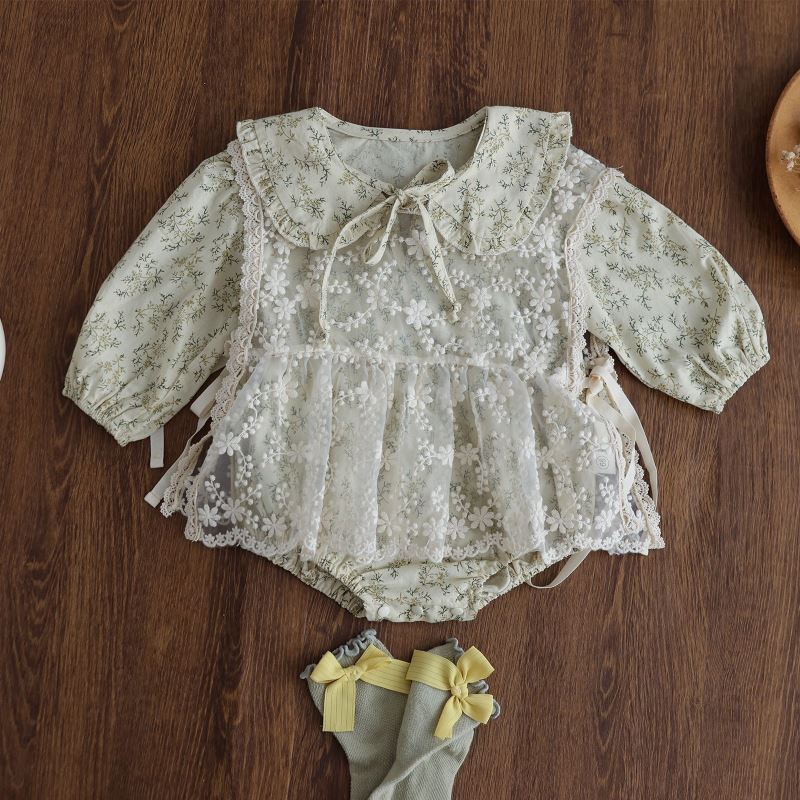 2025新入荷★ベビー服　ロンパース+ブラウス★66cm〜90cm