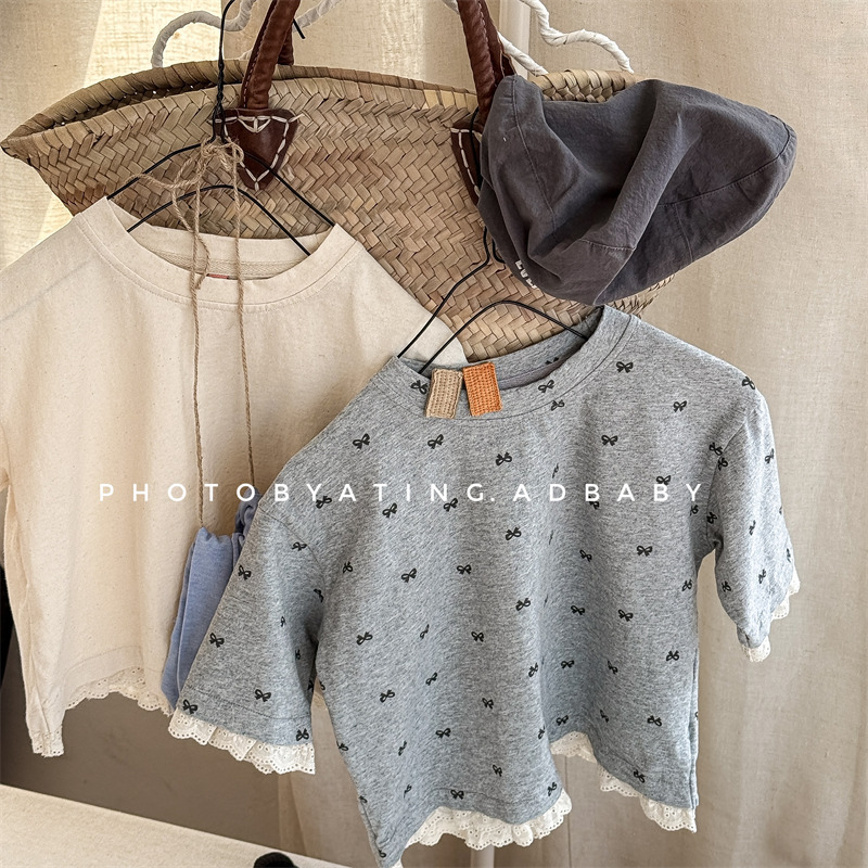 2025新作SJ★子供服　トップス★80cm〜130cm 2色