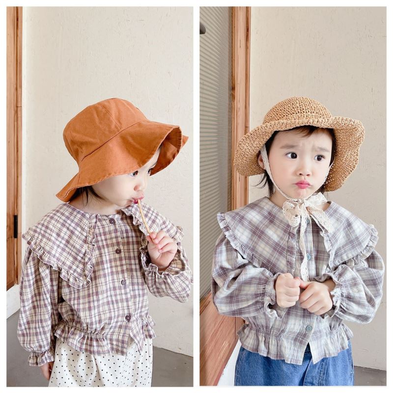 「2025」子供服★トップス★長袖シャツ★韓国風子供服★2色80cm〜130cm