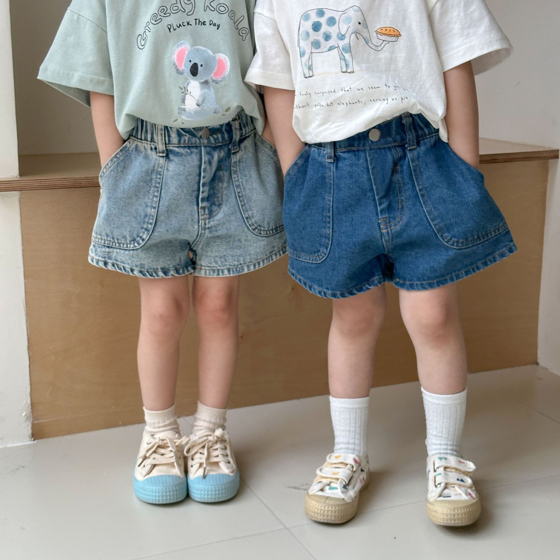 2025新入荷★子供服　ズボン★80cm〜150cm 2色