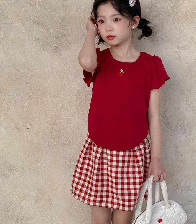2025夏新作★子供服　トップス&スカート★90cm〜150cm