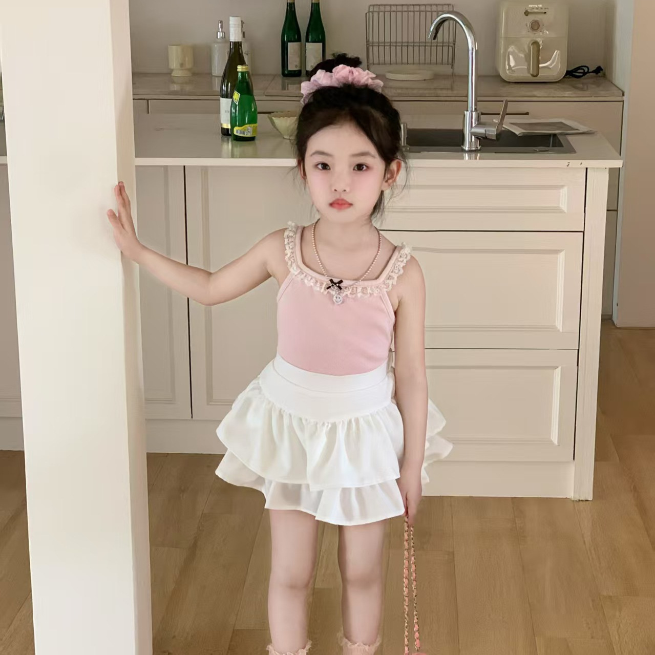 2025新作h★子供服　トップス&スカート分けて★90cm〜140cm