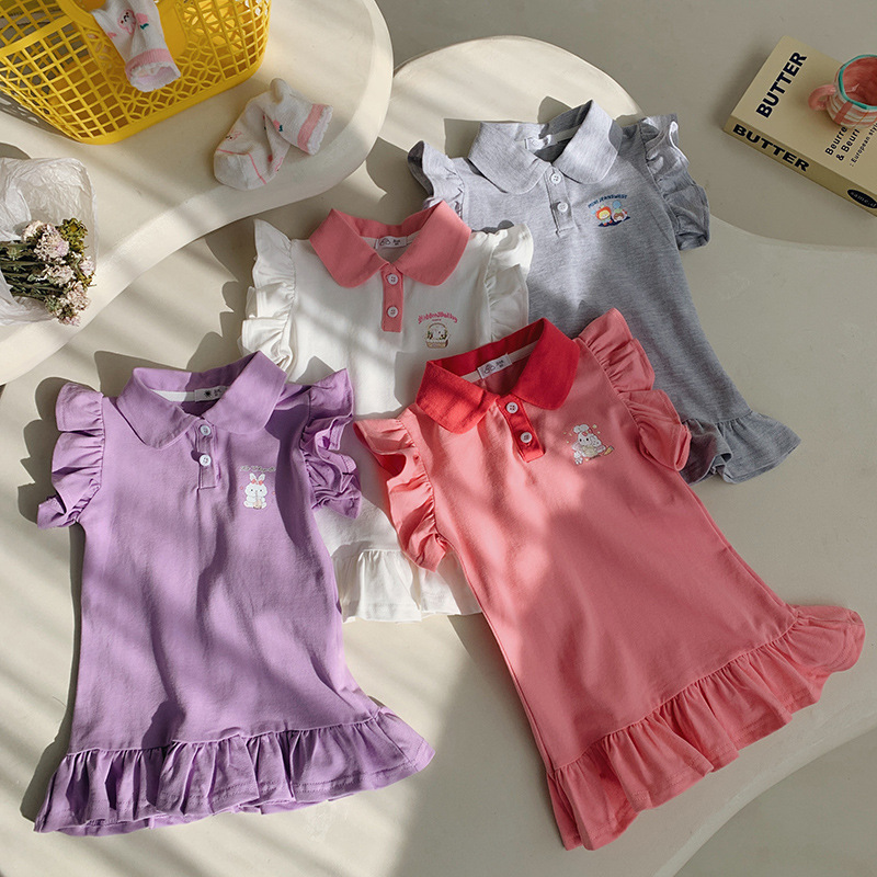 2025新品★子供服　ワンピース★90cm〜140cm 4色