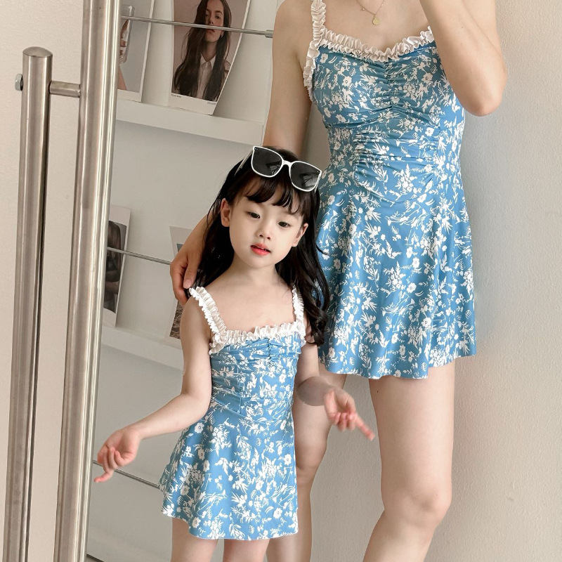 2025夏新品★子供服&親子服　水着★M〜5XL