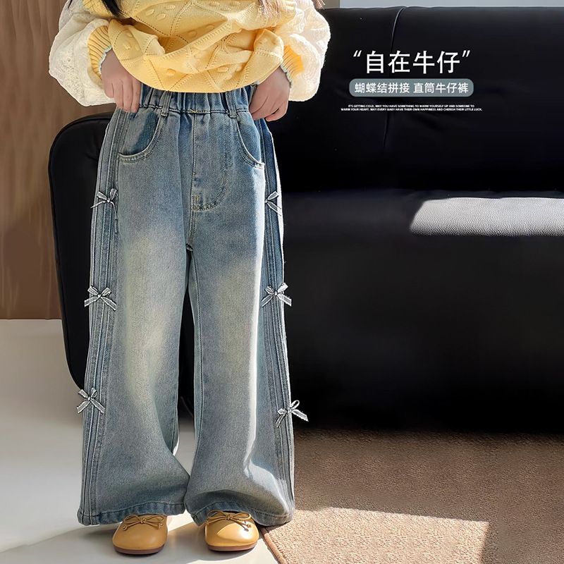 「2025」子供服★ズボン★ボトムス★ジーンズ★韓国風子供服★90cm〜150cm