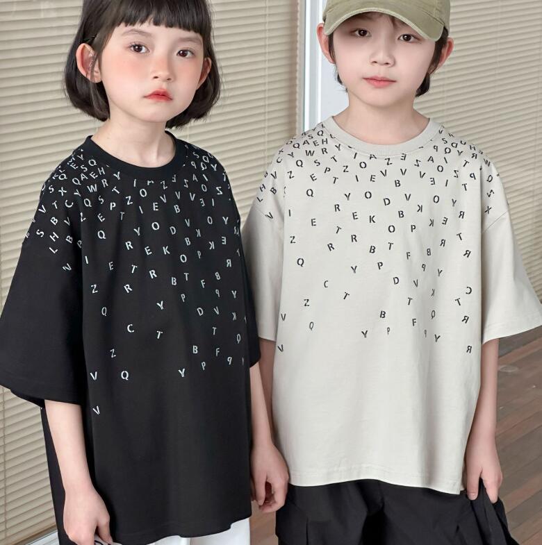 2025夏新作★子供服　トップス★90cm〜150cm 2色