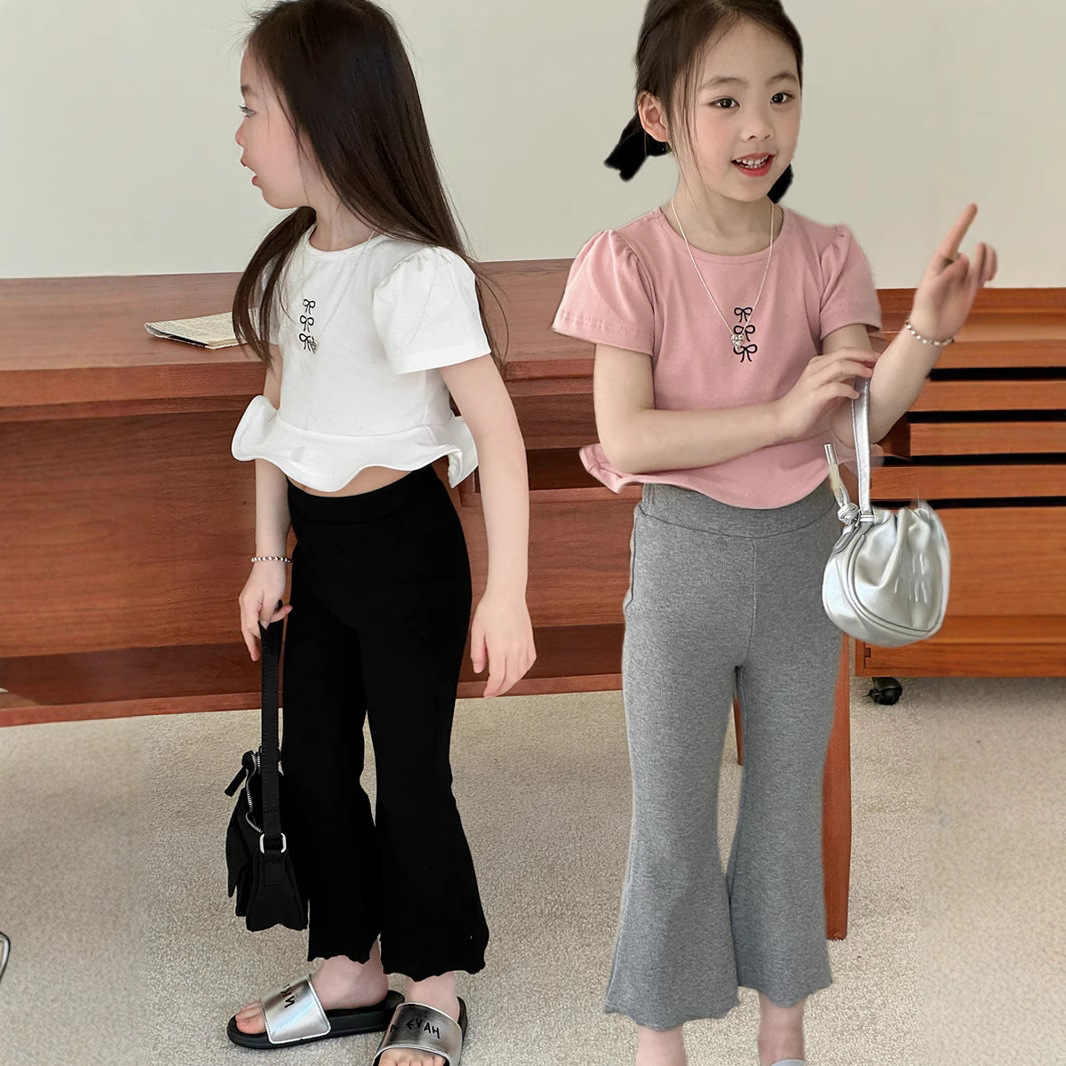 2025★夏新作★韓国風子供服★ズボン★90cm〜150cm 3色