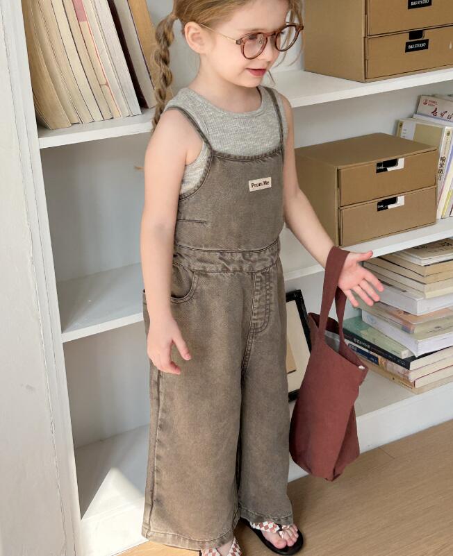 「2025」子供服★トップス★ベスト★サロペット★韓国風子供服★2色90cm〜150cm