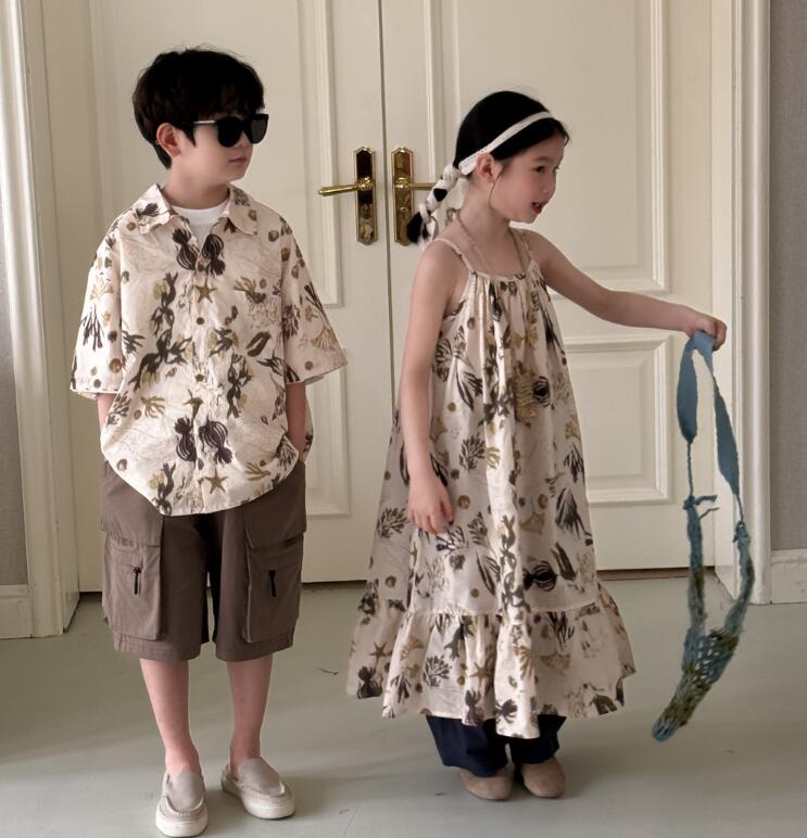 2025新品★子供服　シャツ&ズボン&ワンピース★90cm〜150cm