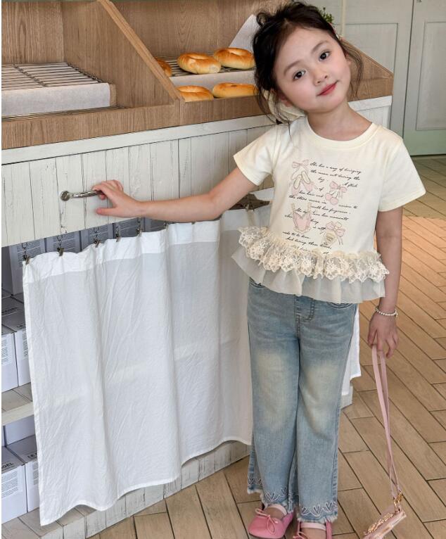 2025夏新作w★子供服　トップス&ズボン分けて★80cm〜150cm