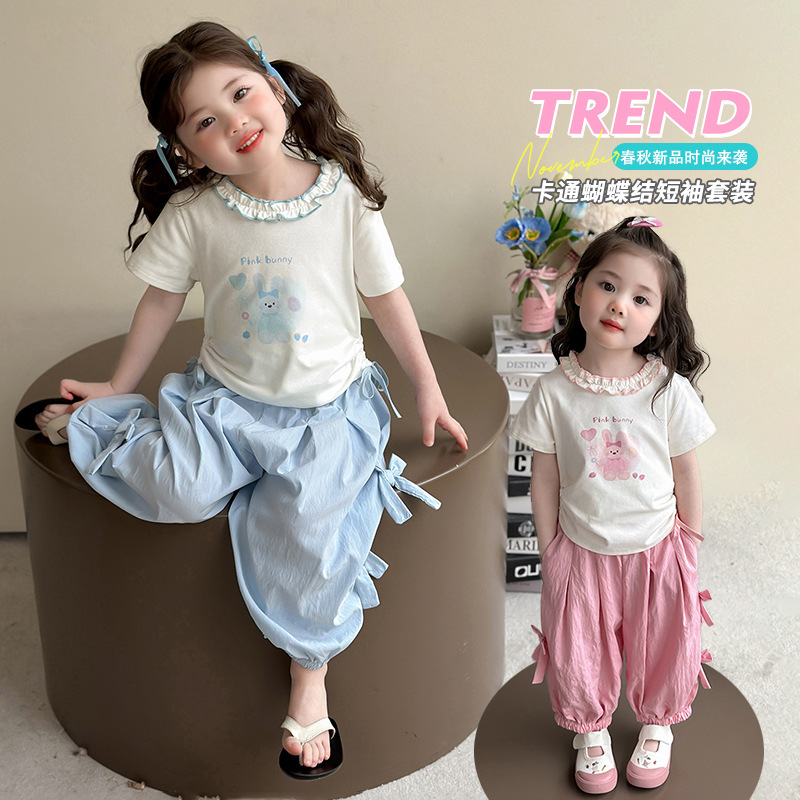 2025新品★子供服　セットアップ★90cm〜140cm 2色