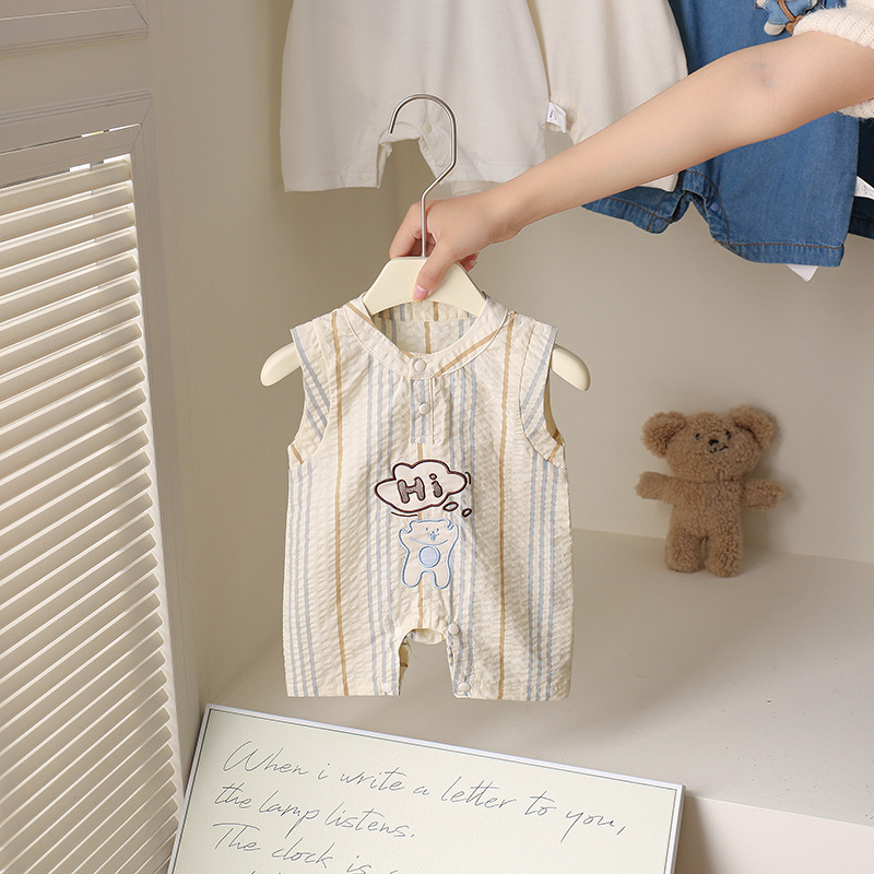 2025夏新作★ベビー服　ロンパース★66cm〜90cm