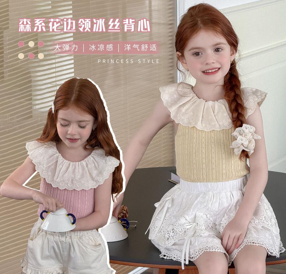 2025夏新品LMM★子供服　トップス★90cm〜150cm 2色
